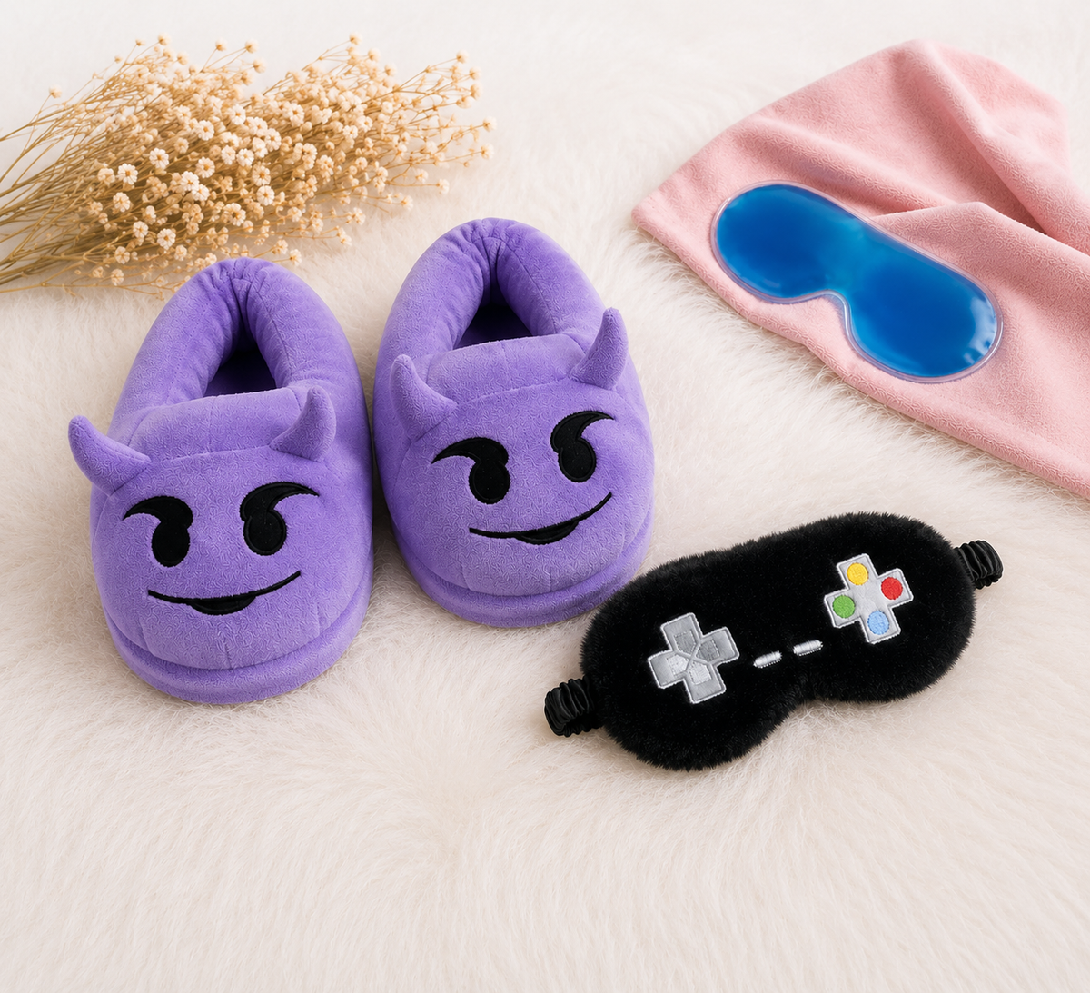 Devil Puff + Remote Gel Eye Mask