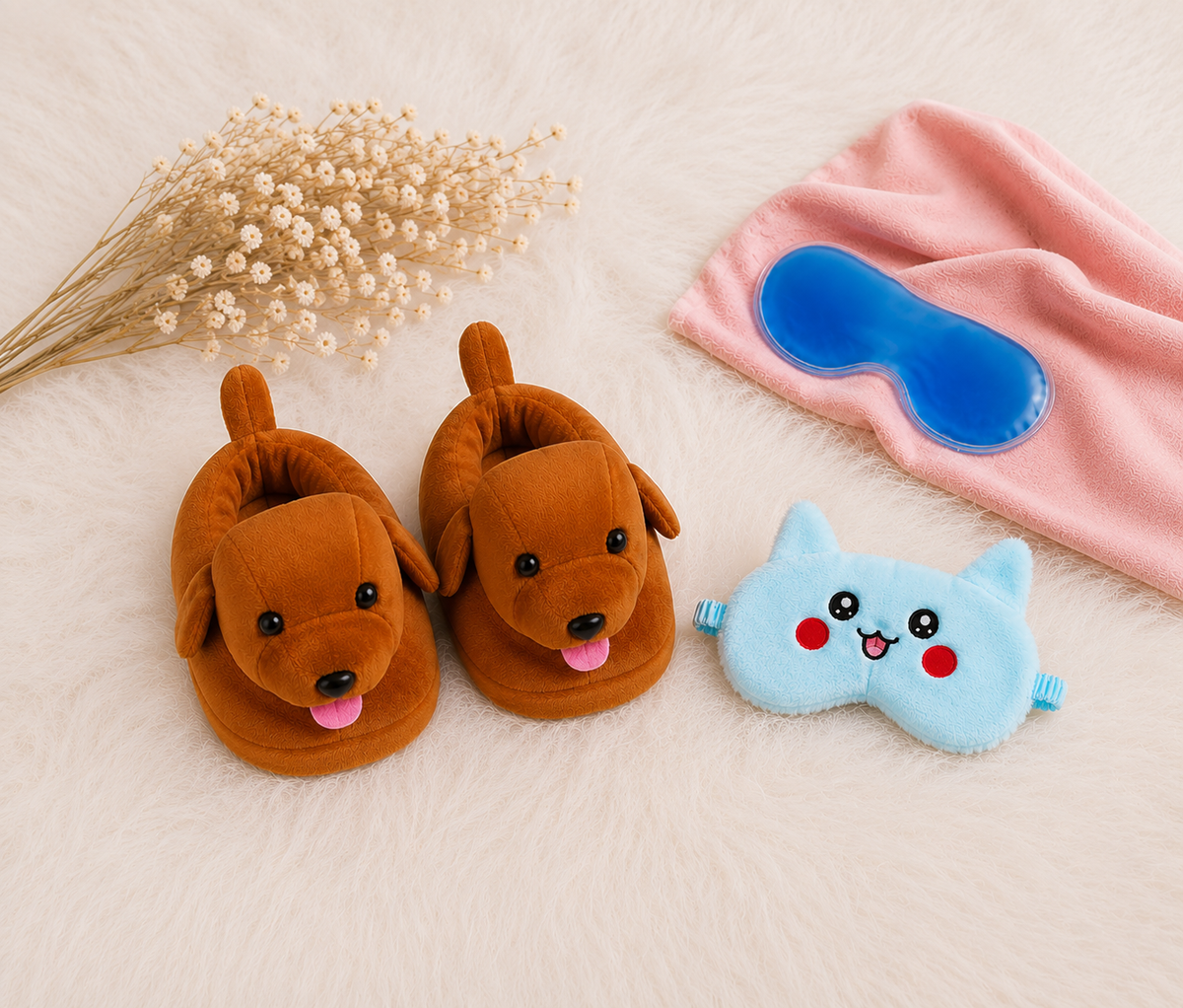 Bark Buddy + Cartoon Gel Eye Mask